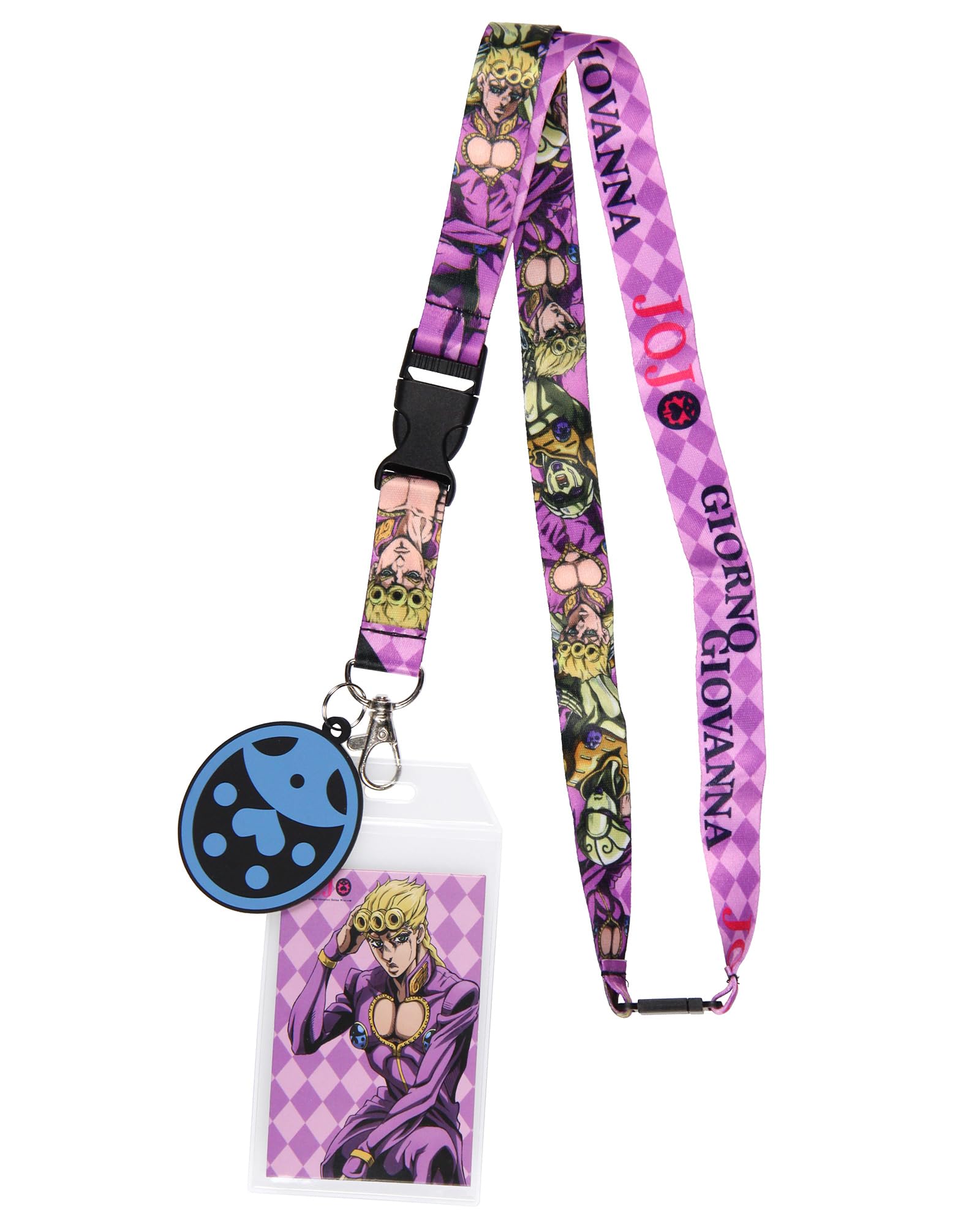 JoJo's Bizarre Adventure Cordão Giorno Giovanna Suporte reversível